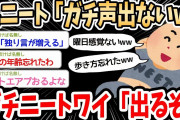 【2ch面白いスレ】偽ニート「曜日感覚なくなったｗｗ歩き方忘れるｗｗガチで声が出ないｗｗ」→ガチニートワイ「…」【ゆっくり解説】