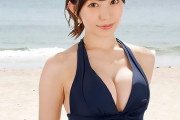 【マジックミラー号】美巨乳おっぱいの水着美女を手マン責め！エロ尻丸出しでチンポをじゅぼフェラ