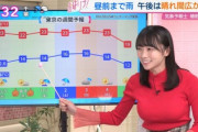 【画像】気象予報士さん大きなお乳を揺らして予報を伝えるｗｗｗｗｗｗｗｗｗｗｗｗｗｗｗｗｗｗ