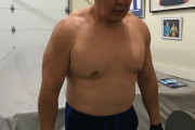 花田虎上、3週間で8.3キロ減量…炭水化物を摂らず有酸素運動