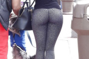【画像あり】最近の女さん特有の「レギンス履いてればお尻晒してもノーダメ」の精神ｗｗｗ