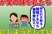 【2ch修羅場】イカれたシスコン夫が成人済みコトメを娘扱いし引き取るつもりで養育費を要求している【面白いスレ】【ゆっくり】
