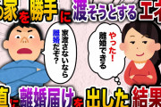 【2ch スカッと】夫「俺たちの家を親に渡す。逆らったら離婚な」と言ってきたので速攻でサインをして提出→元夫とその両親が家に殴り込んできたので警察を呼んだ結果www 【ゆっくり解説】