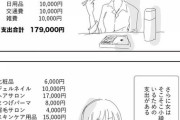 【画像】一般的女子の月の出費がこちら　　これを見てもまだ割り勘なんてふざけたこと言える？WWWWWWWWWWWWWWWWWWWWWWWWWWWW
