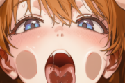 【画像】アスカの舌を味わいたい画像集
