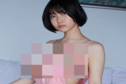 【画像】Jカップグラドル、ノーブラで撮影するも無事ハミ出すｗｗｗｗ
