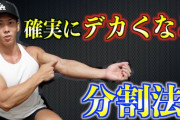 ワイ筋トレ民、基本にかえり三分割法に戻るｗｗｗｗｗ