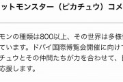 ピカチュウ「ポケモンの種類は800以上、その世界は多様性に満ちています。」