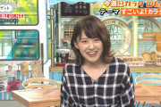 【GIF有】日テレ尾崎里紗アナがおっぱい谷間をチラチラ見せてしまうｗｗｗｗ
