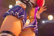 アイドルまんさん、大陰唇が見えそう😫