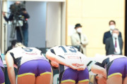 【画像あり】頭を下げる動作で既にエロい女子バレー選手