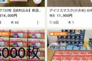 【悲報】マスク転売ヤーに対してイタズラ入札が横行?────転売ヤー「やめて欲しい」