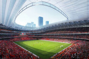 【画像】中国で建設中のサッカースタジアムが凄すぎると話題に………………………