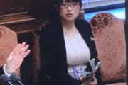 【特報】国会にエチエチ地味巨乳メガネっ子が出現したぞ！！（動画あり）