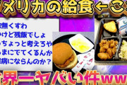 【2ch面白いスレ】アメリカの給食←日本とあまりにも違いすぎるww【ゆっくり解説】