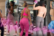 【画像】ジムの女、デカケツのくせにピタピタのレギンス履いててめちゃくちゃH