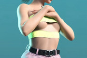【動画】地上波でえっちな下乳が放送されてしまうwww