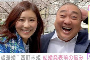 元AKB48・西野未姫(25)、第１子妊娠を報告　夫は極楽とんぼ・山本圭壱(56)