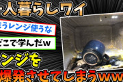 【2ch面白いスレ】一人暮らしワイ、レンジを大爆発させてしまうｗｗｗ