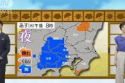 【関東の天気】「宇宙から紅葉を愛でる」(2021年10月5日)