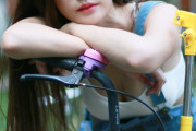 【画像】自転車女子さん、うっかりパイチラを披露してしまうｗｗｗｗｗ