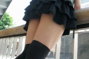 【画像】真夏のJKさん、太ももに汗が垂れてきてしまう…