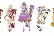 【悲報】ブルボンさん、公式菓子擬人化シリーズでホワイトロリータをお嬢様風ロリにする安易な選択をしてしまう