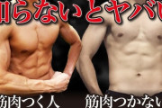 【悲報】筋トレ初めて５年で全然筋肉つかないんだが・・・