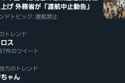 【画像】Twitterのトレンド、ヤバいｗｗｗ