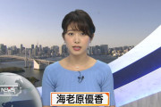 【画像】フジテレビの海老原優香アナがおっぱいをクッキリさせてしまう
