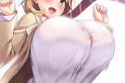 【画像】おっぱいでかすぎてブラウスがパンパン女子wwwwwww