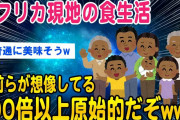 【2ch面白いスレ】アフリカの食文化、お前らの想像の100倍原始的だぞww【ゆっくり解説】