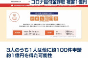 【悲報】持続化給付金、1人で100回申請すれば1億円貰えるガバガバシステムだったことが判明www