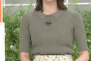 【画像】ひるおびの良原安美アナのニット胸がエローい