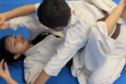 【動画】中学の女子柔道部が男子とガチンコ試合させられる動画。100万再生突破