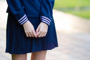【画像】ノーブラで登校する制服JKｗｗｗｗｗ