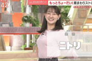 【画像】森山みなみアナのおっぱいが狂暴化してしまう　※gifあり