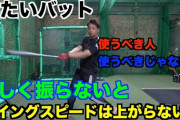 【朗報】マスコットバットの素振りとかいう、1日300回やるだけで手軽に痩せるし筋肉つく運動ｗｗｗ
