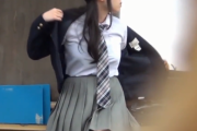 【無修正 素人】 下校途中にオナニーがしたくて仕方がない巨乳女子校生がこちらwww