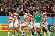 ラグビーW杯　やったぜ日本、大金星。世界2位のアイルランドを撃破　決勝Lへ大前進 【駿河の奇跡】