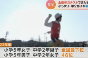 【悲報】小中学生の運動能力が史上最低に、なぜ若者は運動をしないのか…………