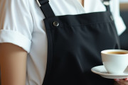 【画像】喫茶店の女店員さん、巨乳すぎて客が殺到www