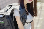 【画像】超美人のウーバーイーツ配達員のお姉さんがコチラｗｗｗ