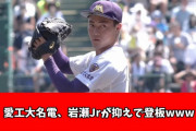 【そっくり】愛工大名電、岩瀬Jrが抑えで登板www【2ch】