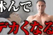 【朗報】ワイ筋トレ中級者、ついに【筋トレは筋トレしてない時間こそ重要】だと気づく
