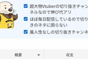 【悲報】vtuberの切り抜きさん、チャンネルを売買に出してしまう
