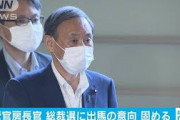 菅官房長官が出馬の意向　石破氏“総裁選をすべき”(2020年8月30日)