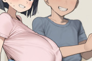 【二次エロ】よくパイズリを頼まれる女の子♥