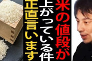 ひろゆき氏、米価格問題に私見「手取り増やし5kg5000円の米でも普通に買える社会にすべき」