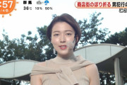 【めざましお天気】阿部華也子ちゃんのおっぱいでっけえええええええ